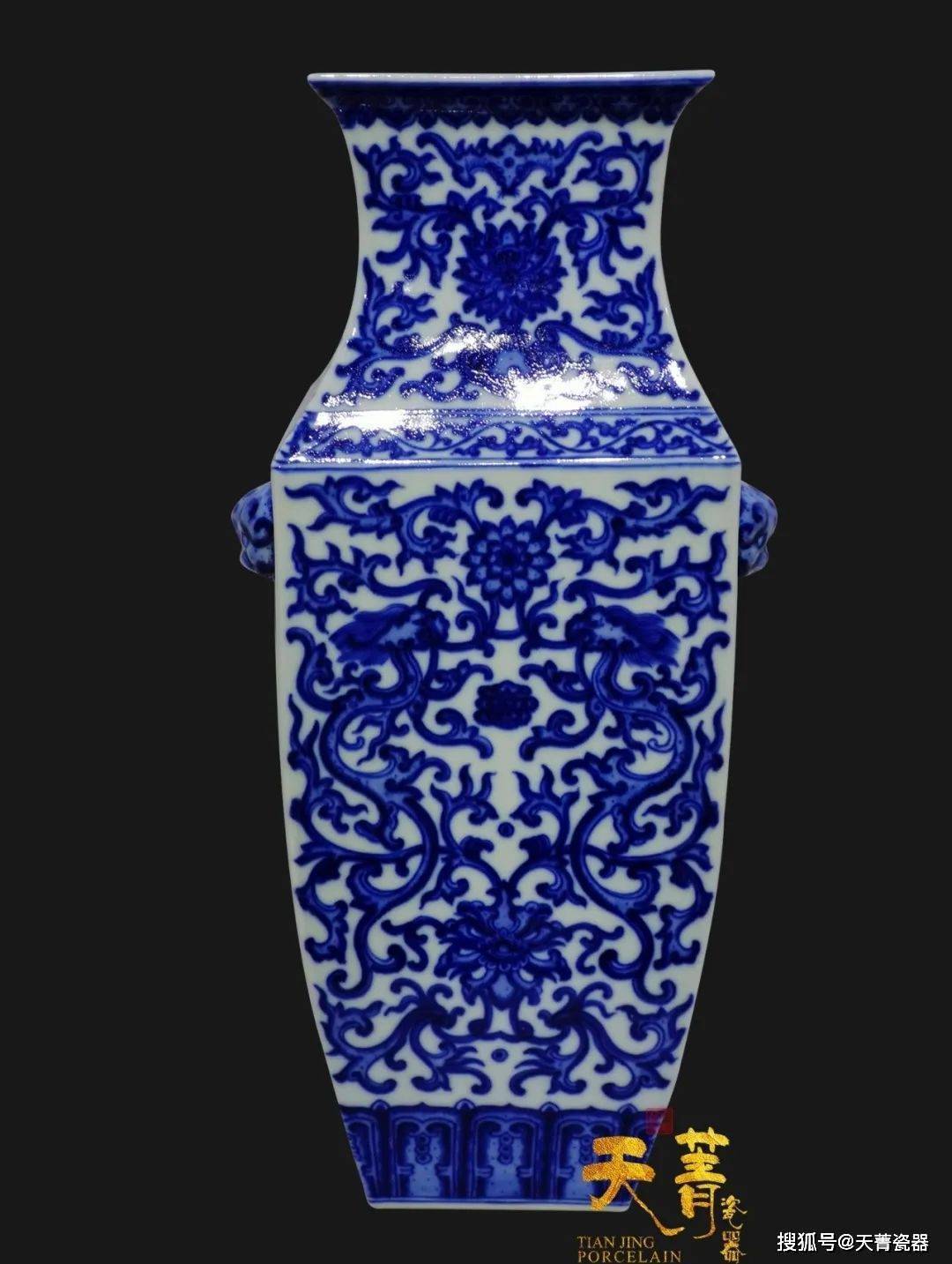 天菁瓷器|“翁氏青花”第八代传人【翁继红】，当代柴窑青花官窑掌舵人_搜狐网