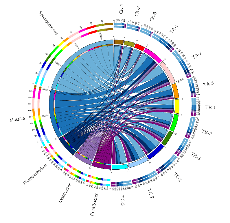 展示物种与样本关系,不妨试试酷炫的circos图_分组_tools_工具