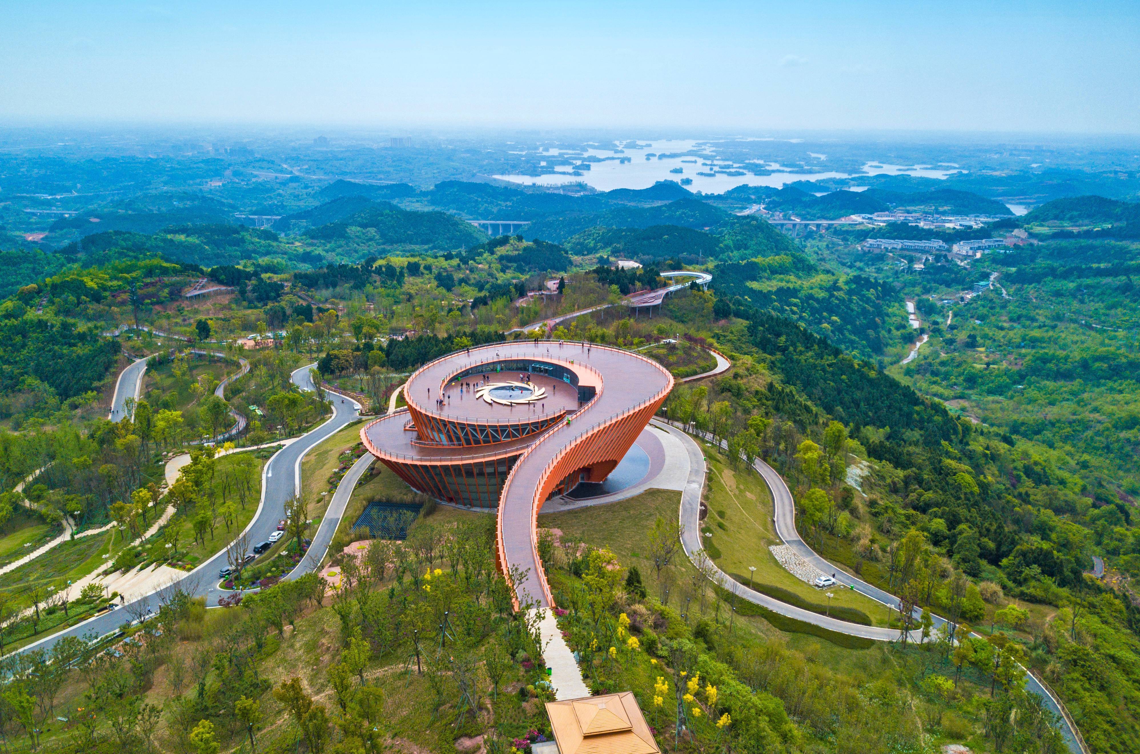 成都风景区龙泉山图片