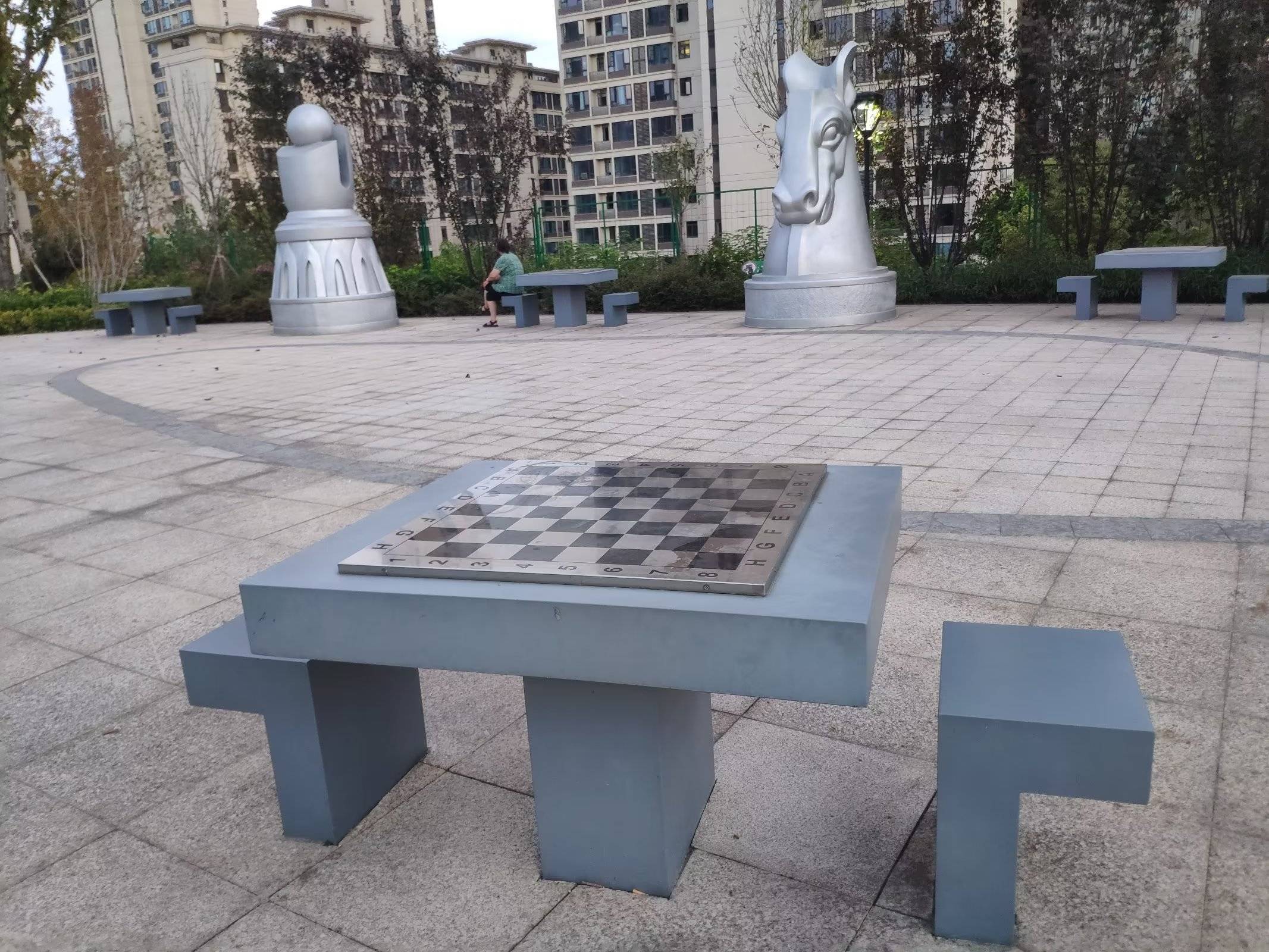 重庆首个象棋文化主题公园建成,设有多种象棋文化元素_休闲_步道_康隆