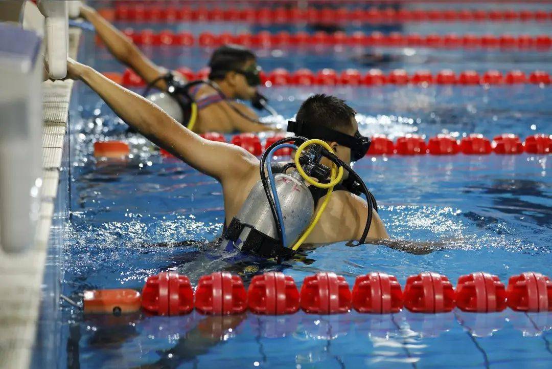 河池支队3人参加全国水肺潜水公开赛获佳绩!_纪泽鑫_训练_比赛