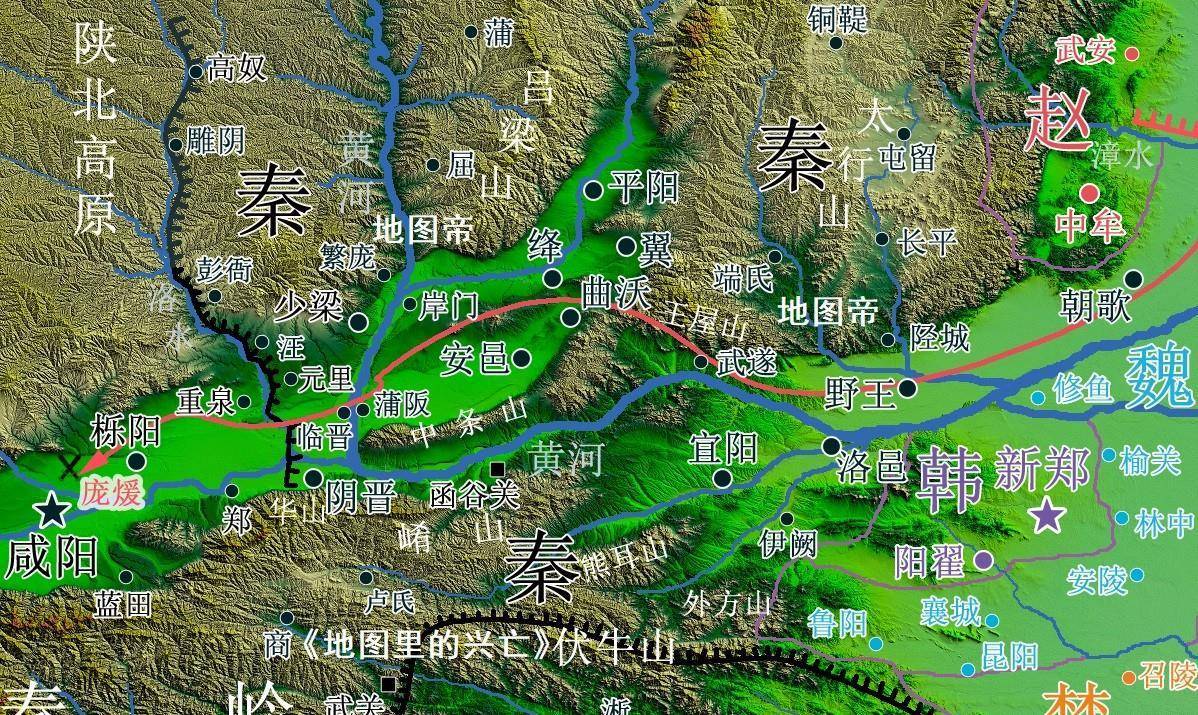 战国最后一次合纵,联军打到秦国咸阳附近,为何撤兵?_蒙骜_庞暖_关中