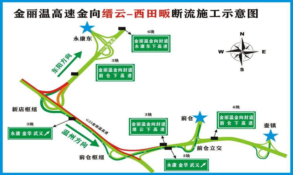 或绕行金丽温高速温州方向,在缙云互通下高速,绕行g330国道,在西田畈