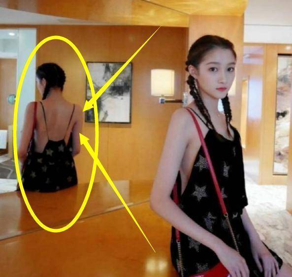 原创热巴与关晓彤泳装照对比美得一目了然网友理解了鹿晗难怪选择她