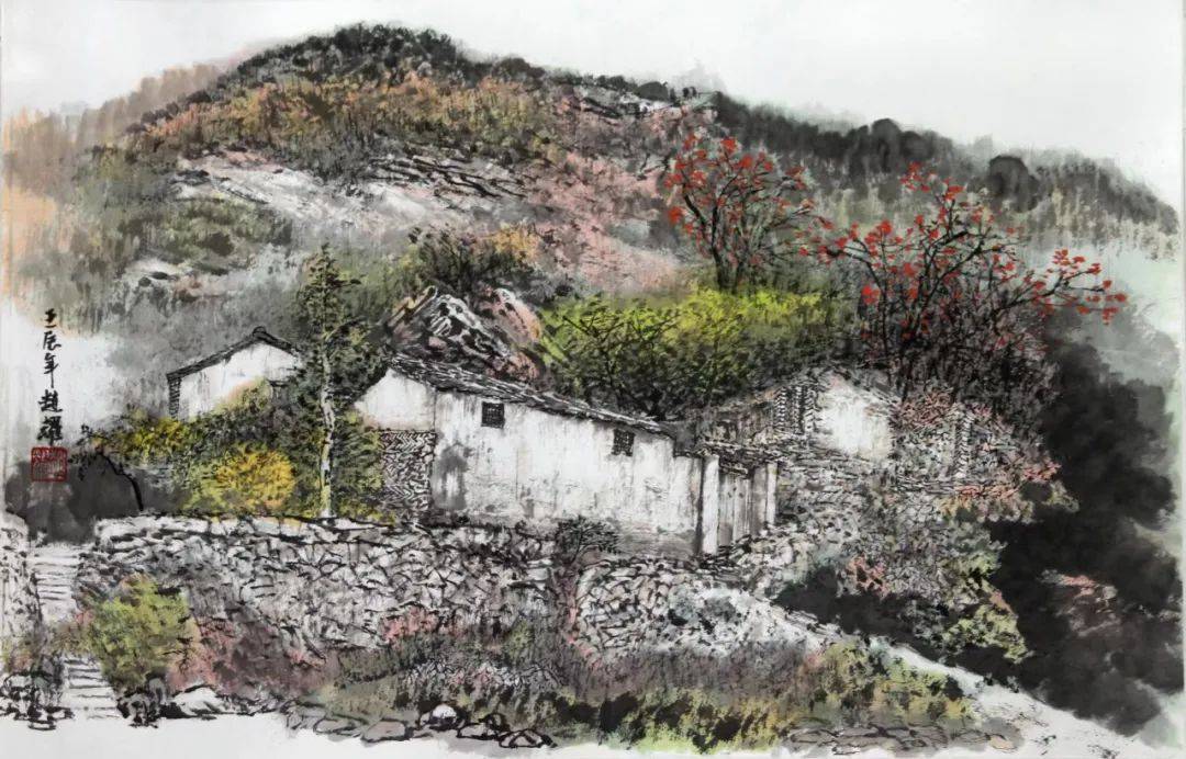 作者:赵耀,1958年生于北京,毕业于西城职工大学国画专业,曾受教于刘炳