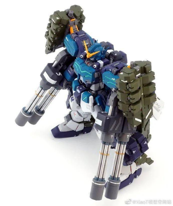 [小t高达秀]mg xxxg-01h2 重武装高达改ew 刺猬装备_机体_gundam