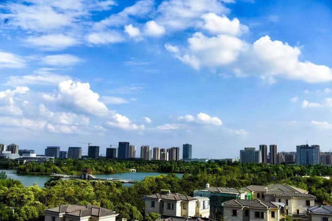 在江苏建湖,遇见多彩的初秋_摄影_华金_落日