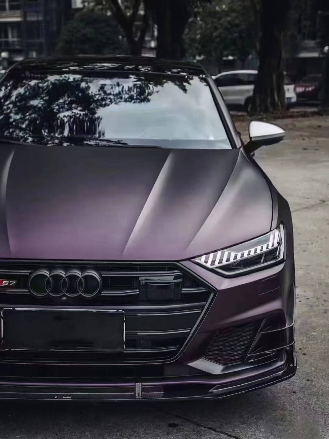 埃伯改色膜超亚金属黑幻紫,打造时尚重金属风_金属_时尚