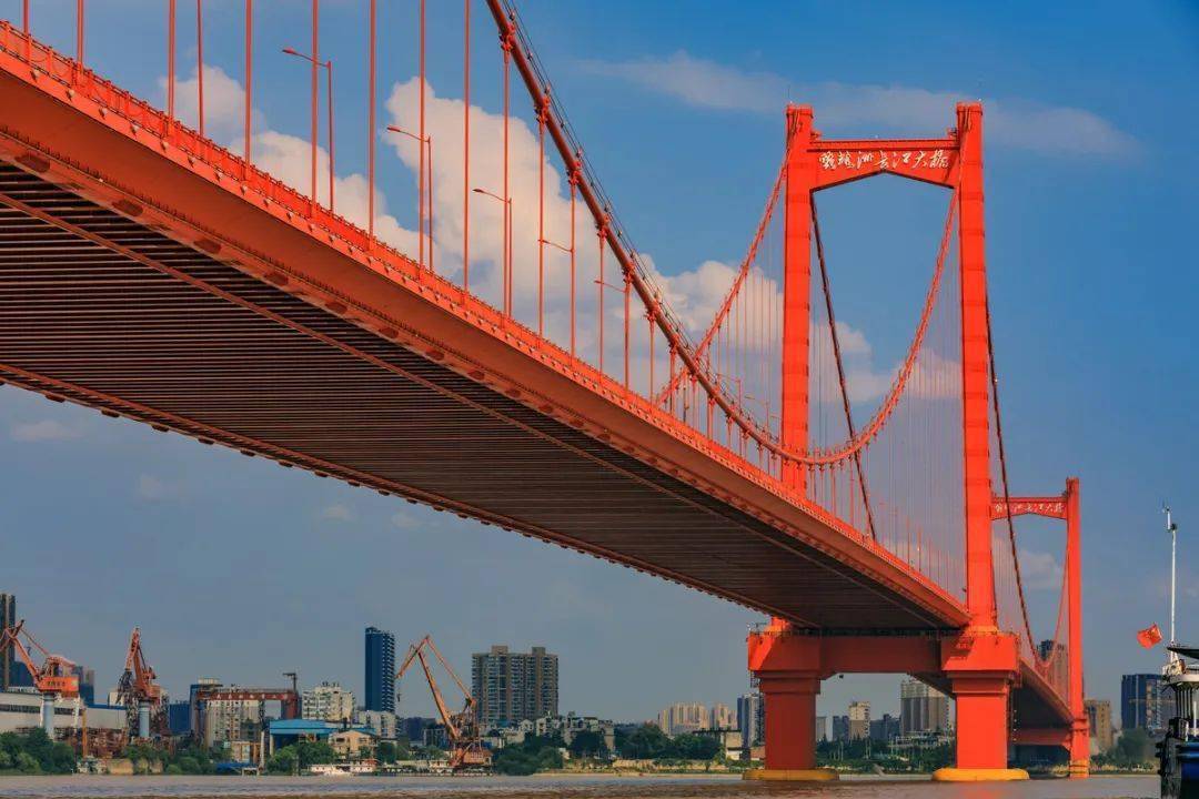 中国最美公路 | 鹦鹉洲长江大桥,横跨长江,雄姿焕发_武汉_设计_汉阳