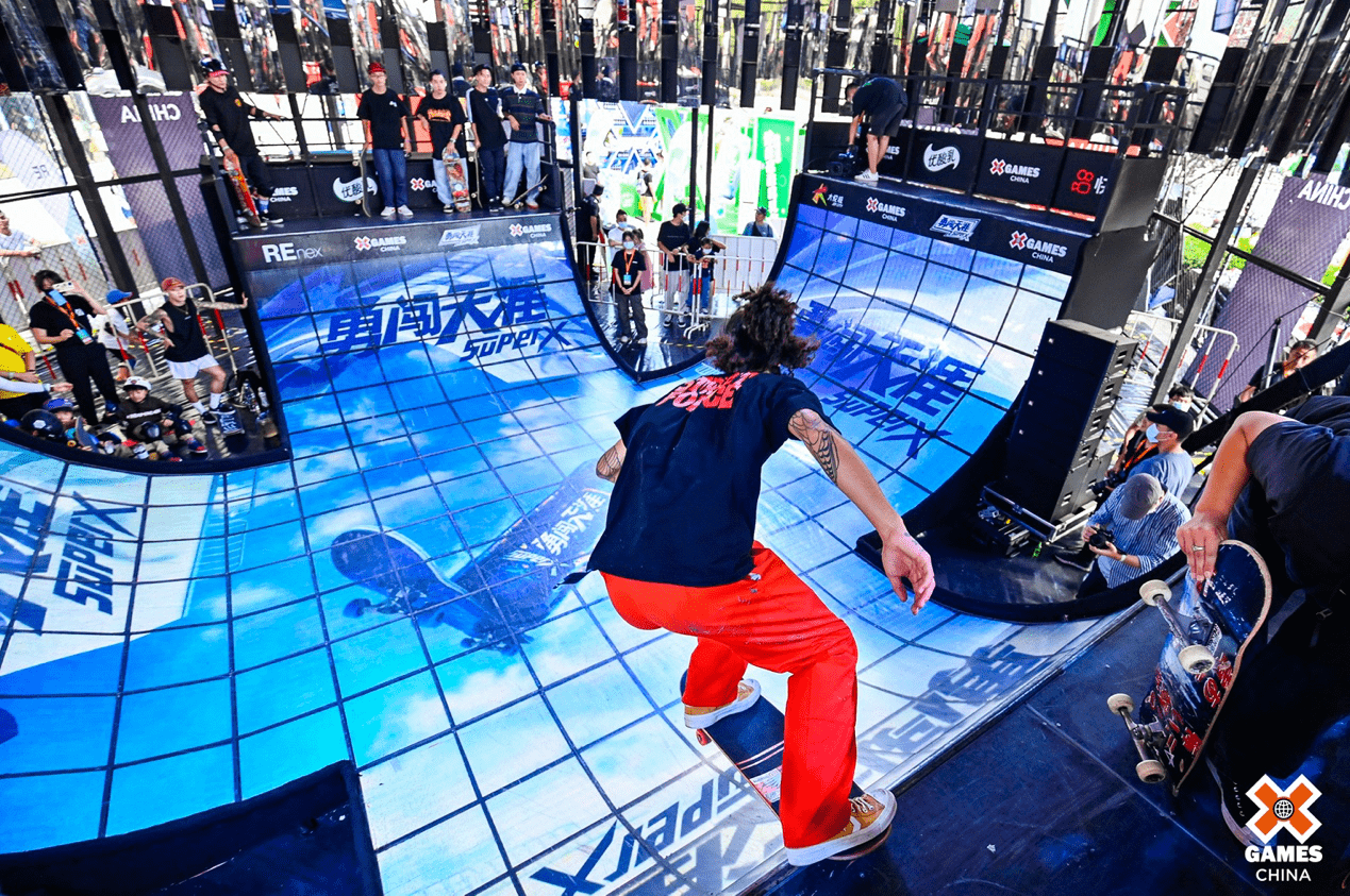 X GAMES CHINA 2022滑板U池TOUR第四站在北京成功举办