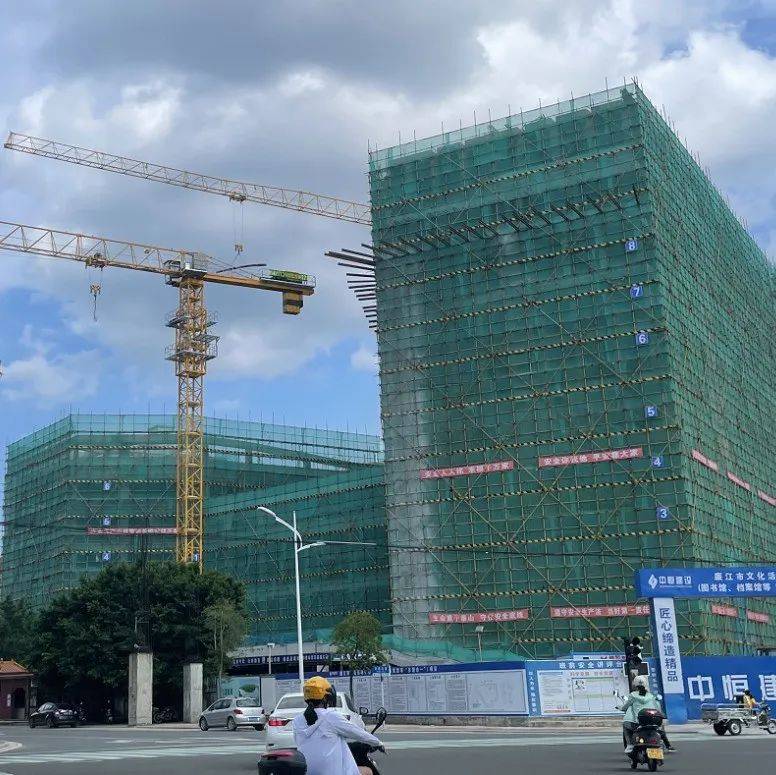 快了！廉江市文化活动中心建筑主体已全部封顶啦！_方志馆_层高_面积