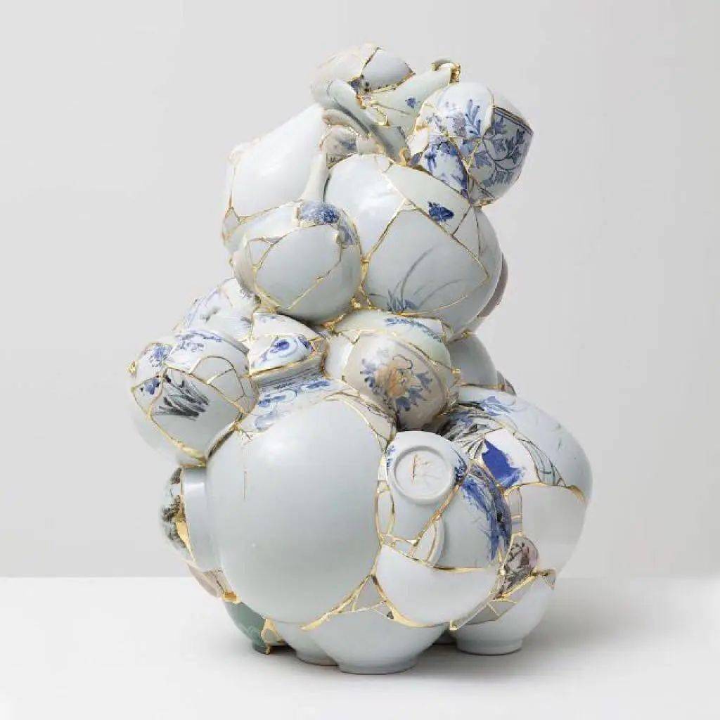 残缺不一定是遗憾,韩国艺术家yee sookyung用破碎的陶瓷呈现残缺美