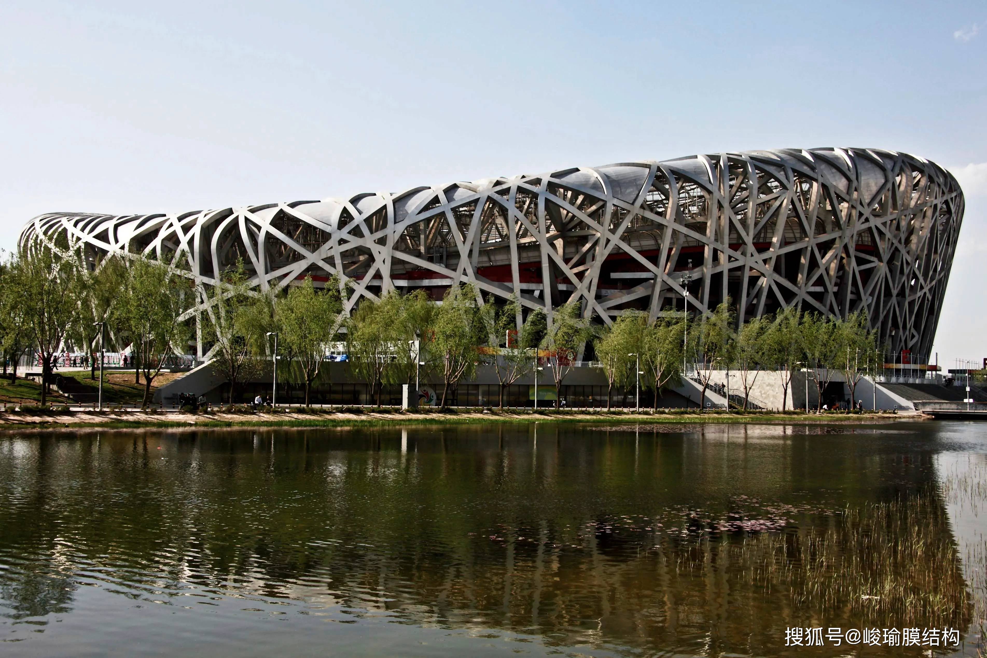 膜结构建之北京鸟巢