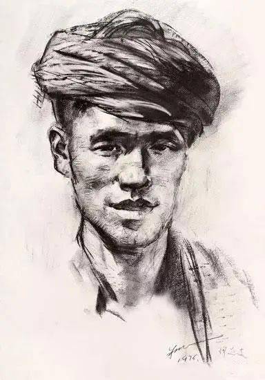 中央美术学院教授,朱乃正素描作品欣赏!_画面_调节_内容