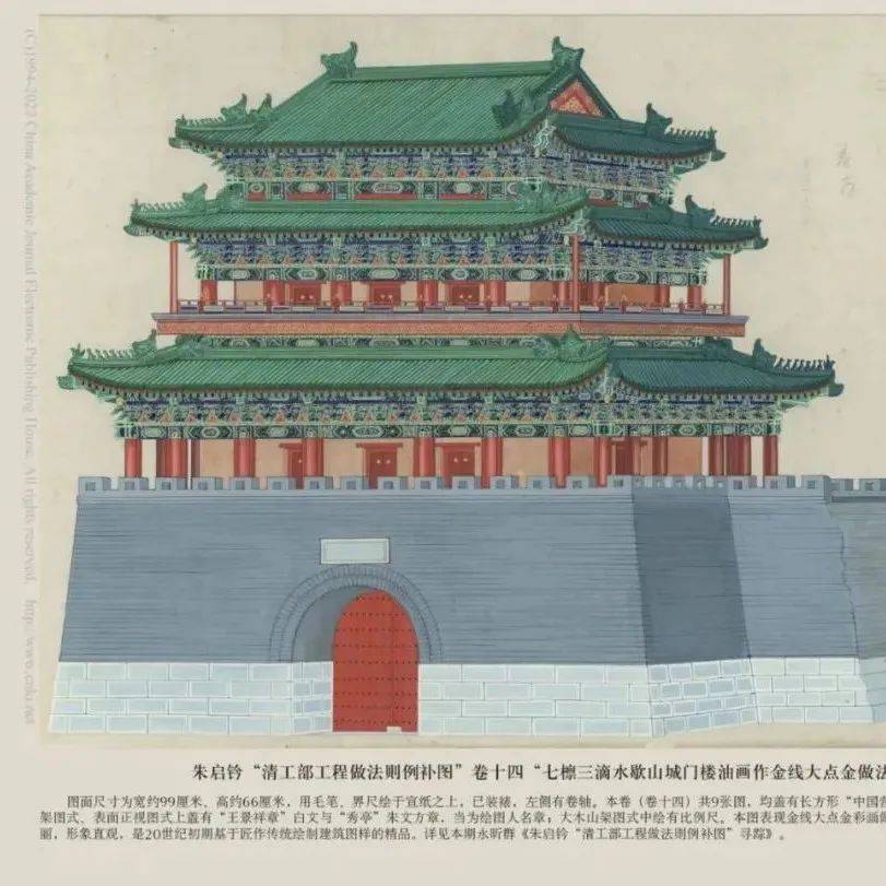 朱启钤:清工部工程做法则例补图”寻踪_中国_建筑_研究