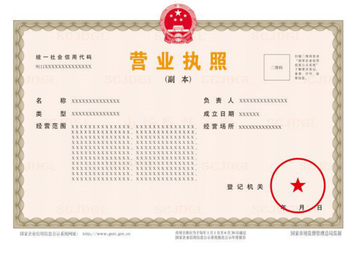 晋城太多人想创业,先来看看营业执照!_调整_企业法人_事项