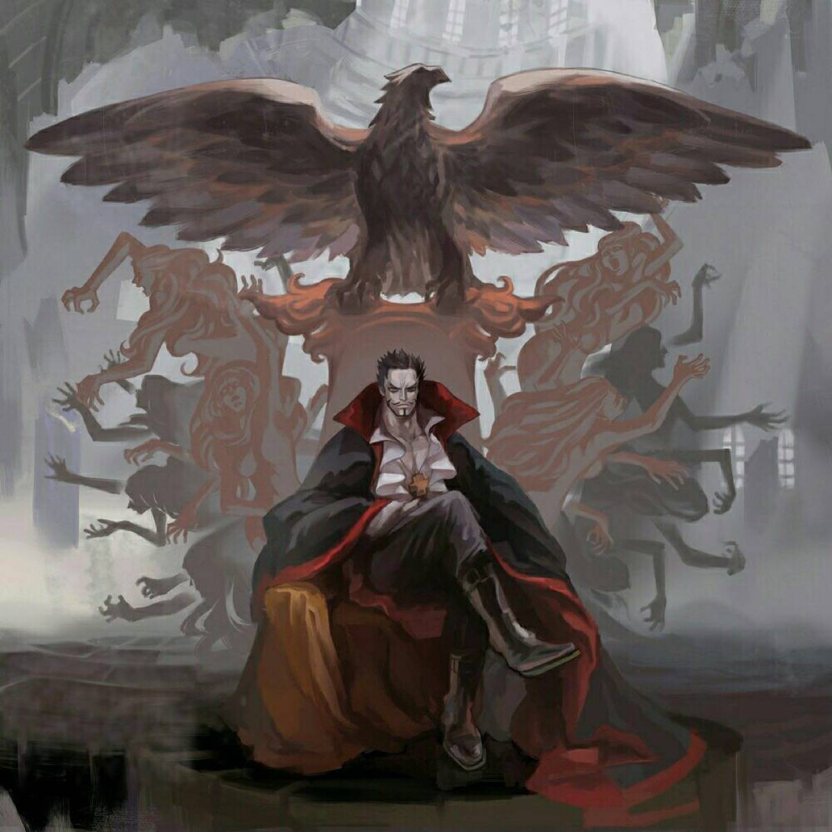 可惜被白胡子海贼团三队队长钻石乔兹挡了下来