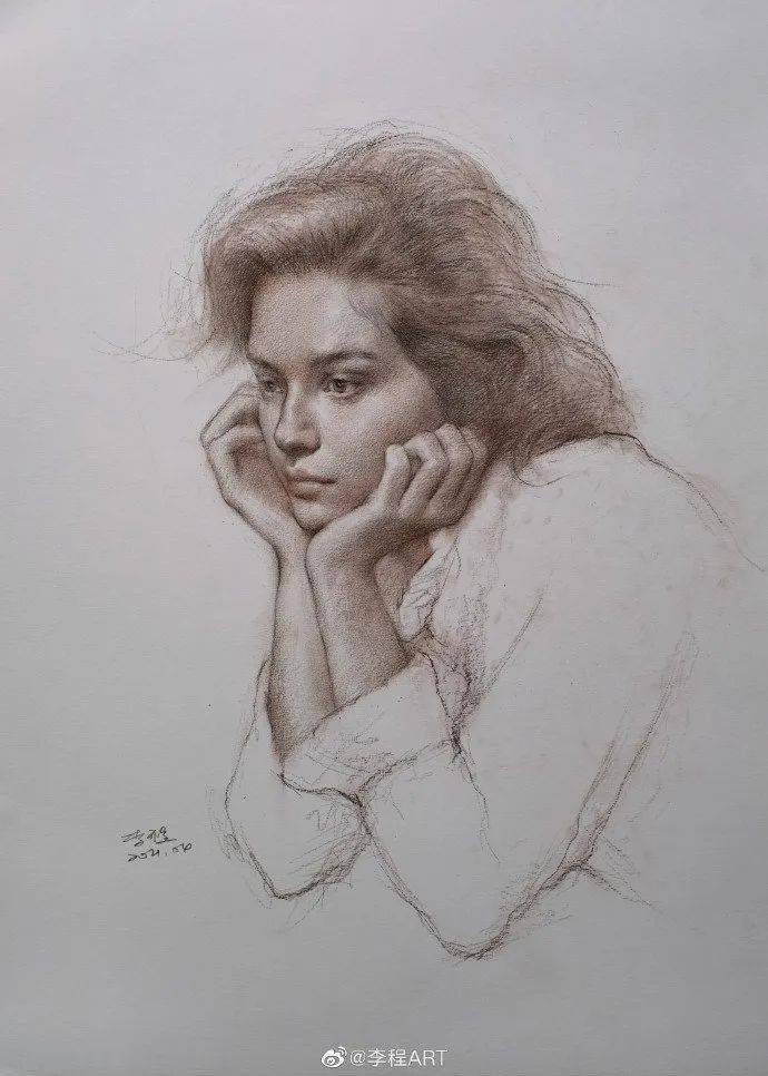 李程_素描_作品