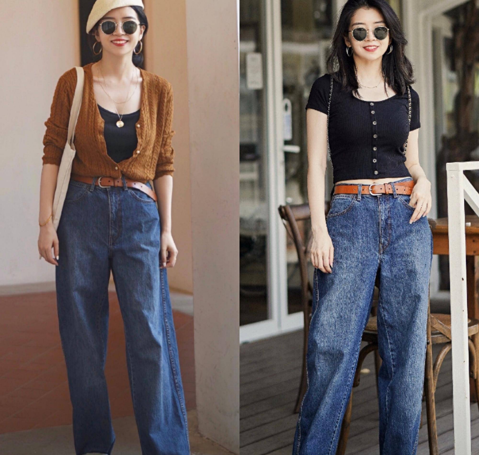 夏天怎样搭配阔腿裤才好看?时尚博主的穿搭经请收好_显得_显高_上衣