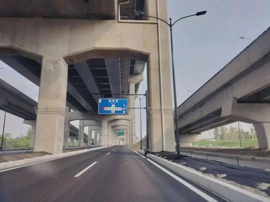 全线道路定名"空港大道",并已具备通车条件!