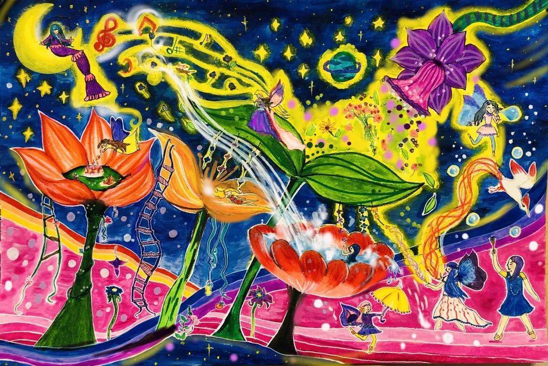 作品赏析丨2022 iyac国际青少年儿童美术大赛优秀艺术作品集锦