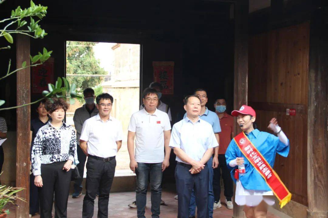 9月1日至2日,泉州市委宣传部副部长,文明办主任赖畅水带队到泉港区