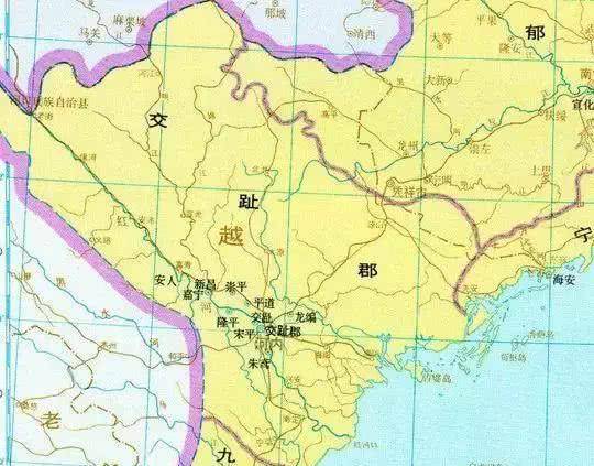 越南：原属中国，脱离后屡犯边境，明朝时被大军收复成为一省