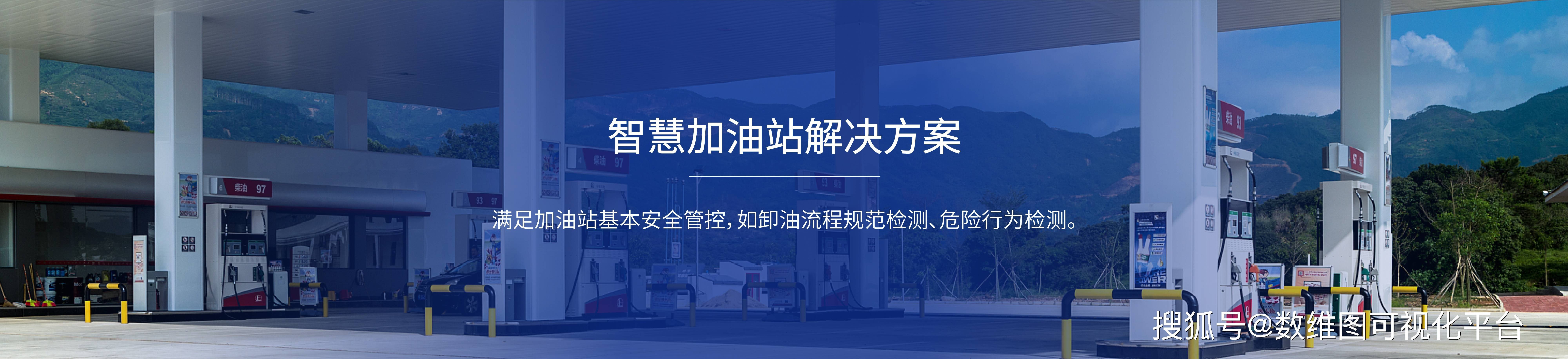 加油站數智化解決方案 智慧加油站三維可視化監控系統_智能化_智在