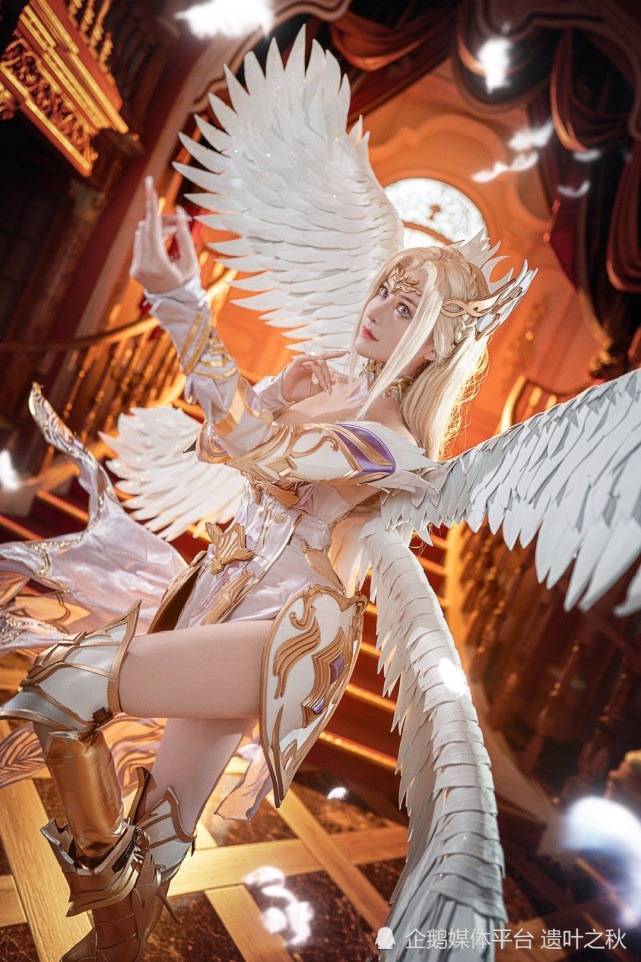 斗罗大陆:千仞雪cosplay,真人版颜值有多高,比动漫还要漂亮_气质_天使