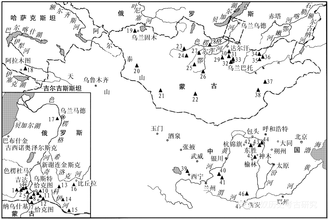 匈奴墓葬研究与考古发现_墓地_地区_年代