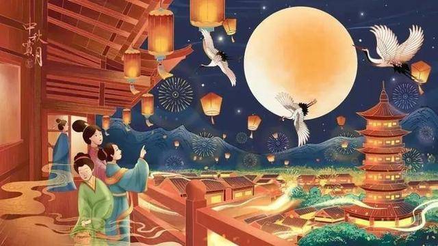 所以中秋节也不例外外面,要祭祀先祖,还要祭祀月神,主要是寄托对美好