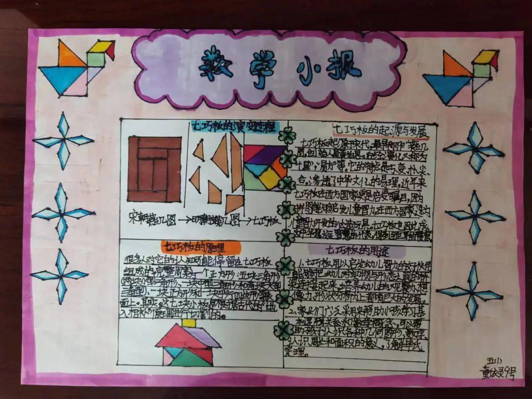 暑假,玩转数学——丰师附小本校区数学暑假作业展示_年级_活动_量角器