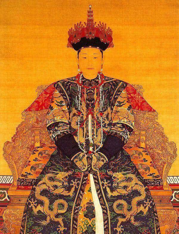 (顺治皇帝生母孝庄文皇后来自蒙古科尔沁部博尔济吉特氏)清朝初期
