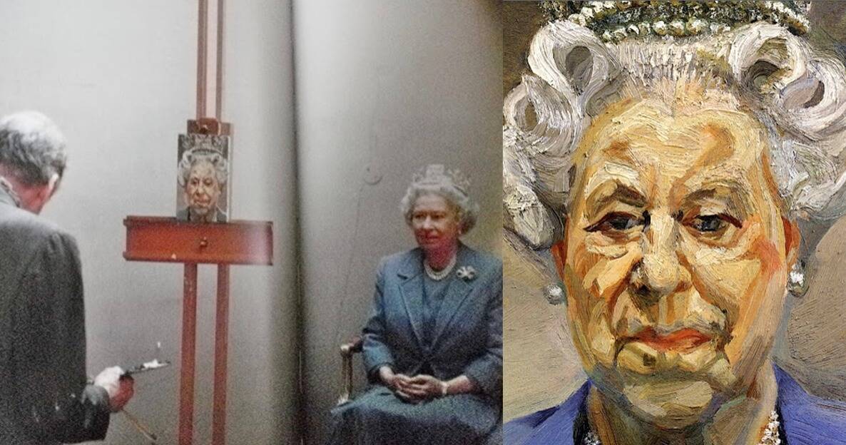 英女王亲访他72次,最后才愿意给女王画像,但画像让网友难以欣赏