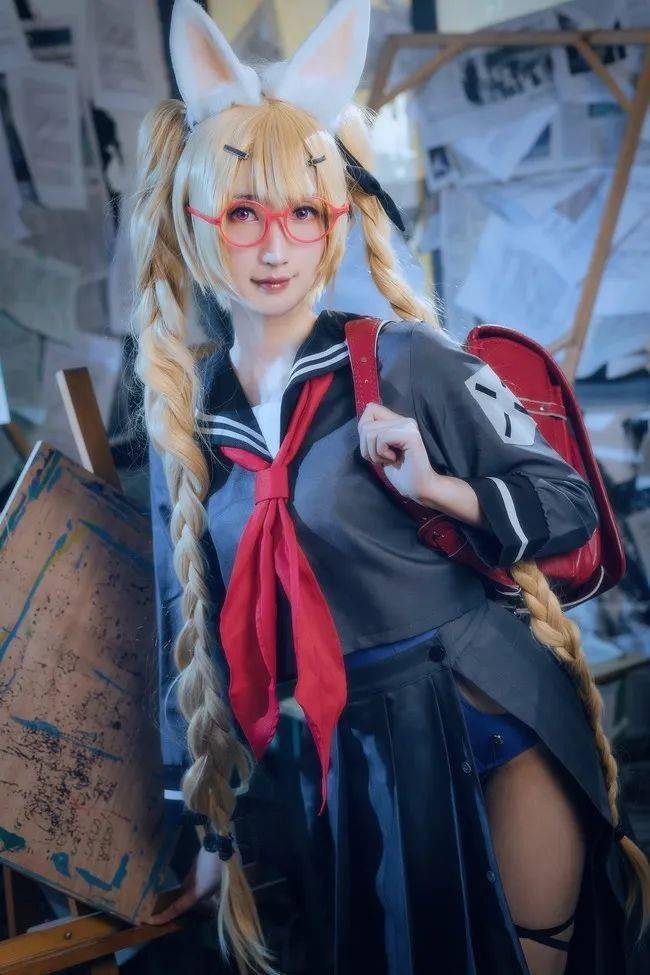cosplay特辑丨《少女前线》sr-3mp cos_羽咲_漫友_图文