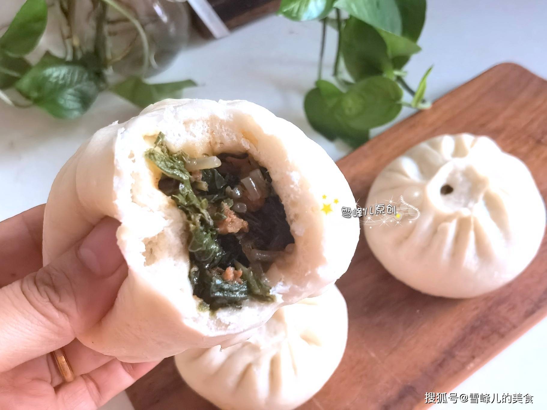 苦菜是"杀菌菜"清热去火还杀菌,蒸包子真香啊,建议:中老年人要常吃