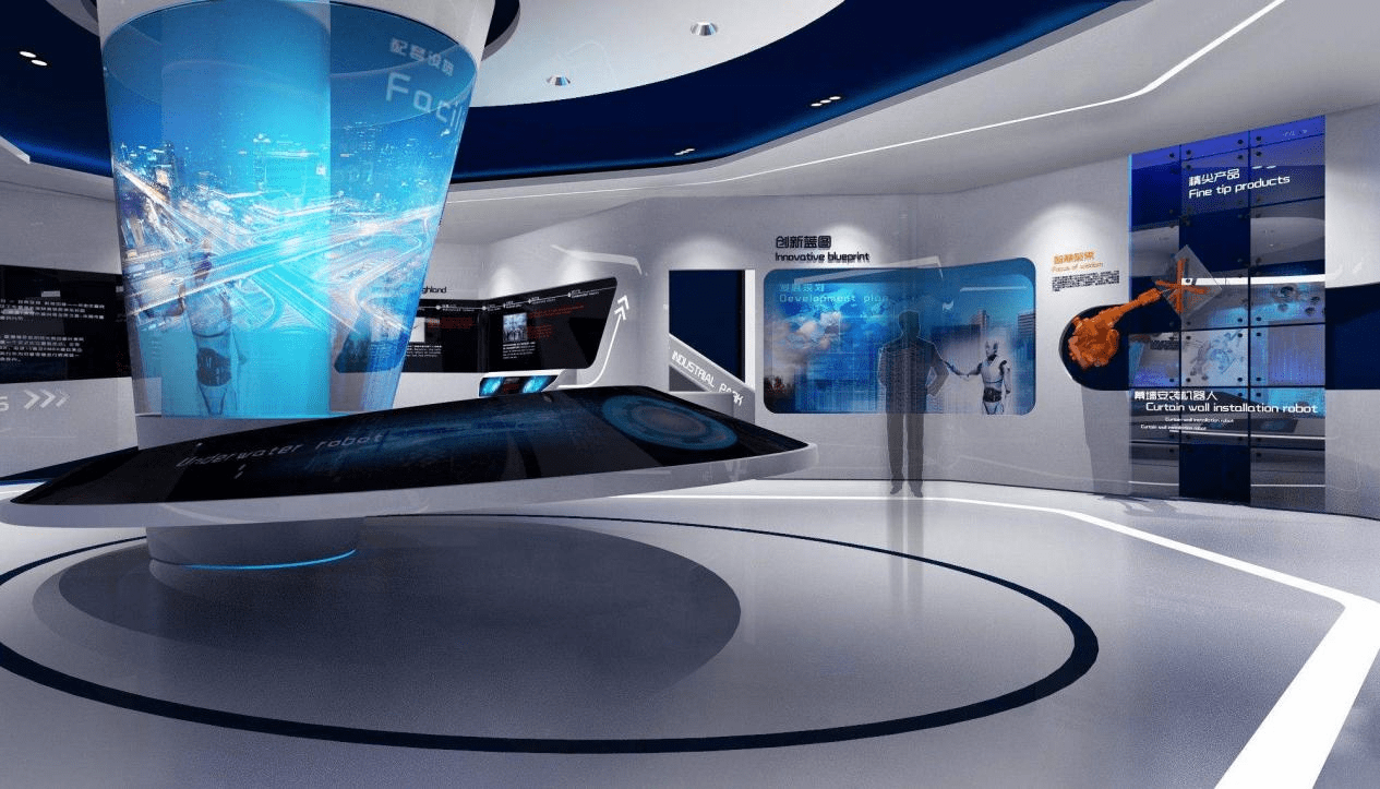 多媒体互动展厅展示技术的设计_展览_数字_解说