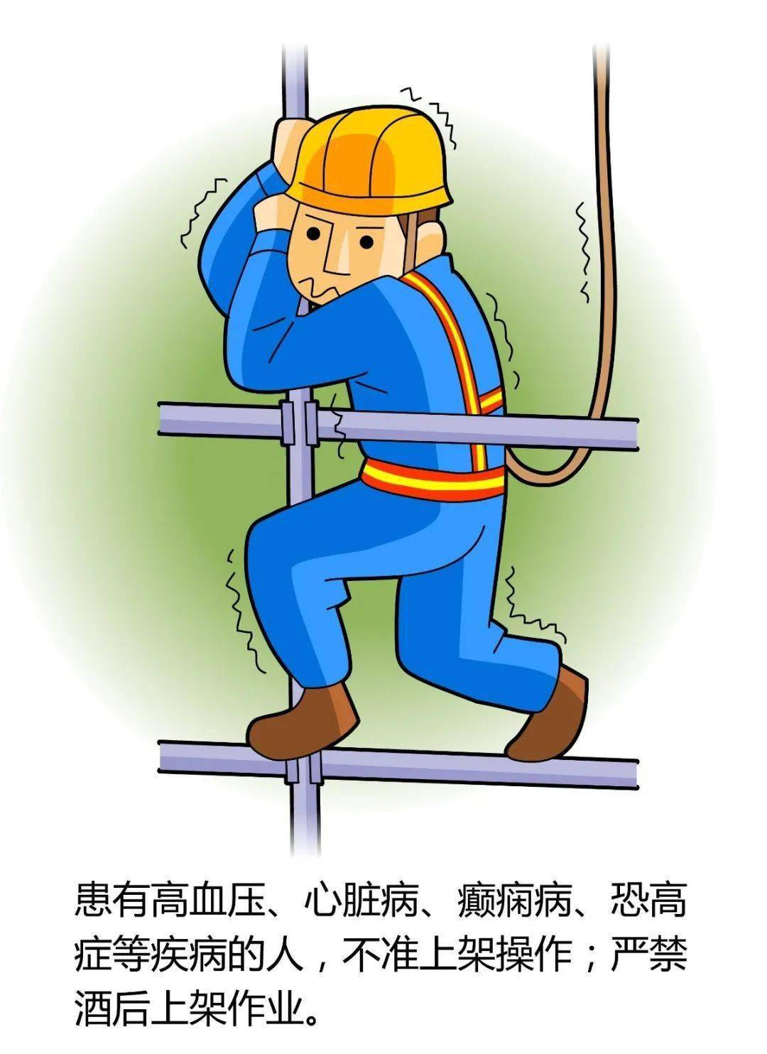 安全生产硬仗 | 工地安全知多少?通过这组漫画学习一下吧!