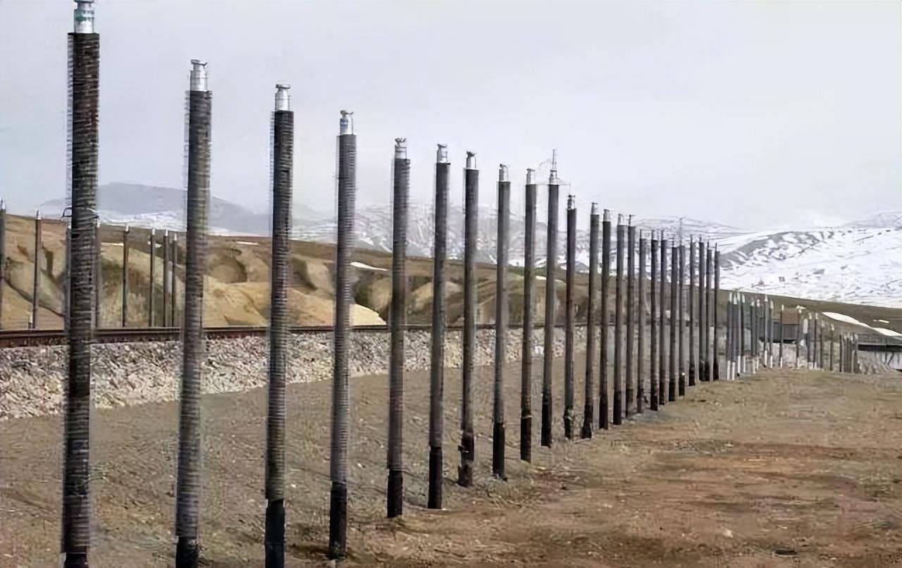 5万根热棒,一根造价高达20万,到底有什么用?_冻土_散热管_氨气