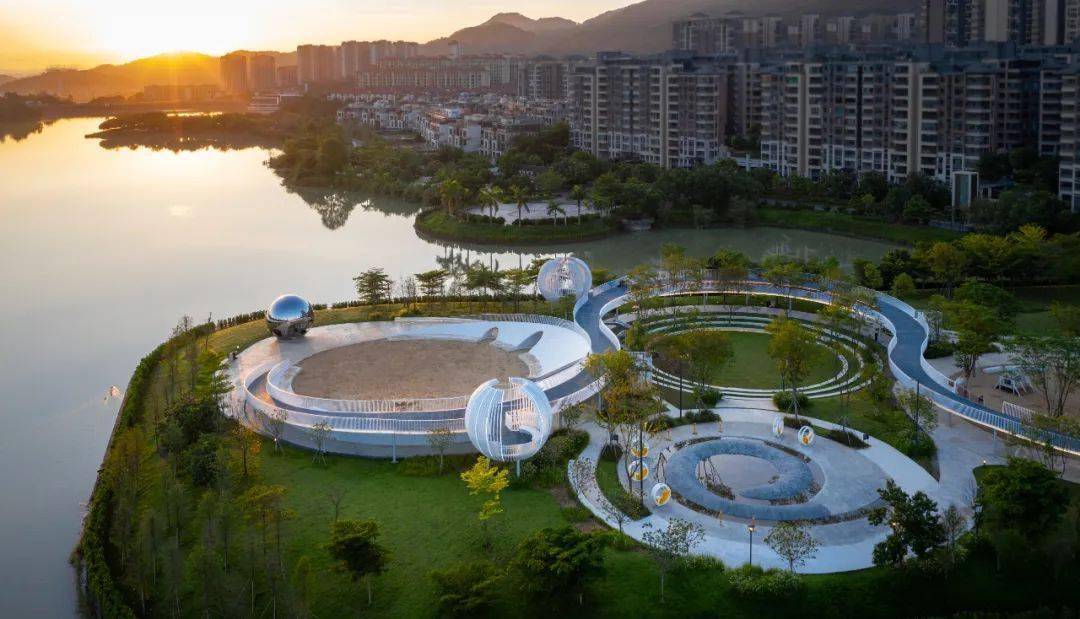 普宁 星河明珠湾公园 · 珍珠乐园 | 山湖珠链上的珍珠_场地_空间