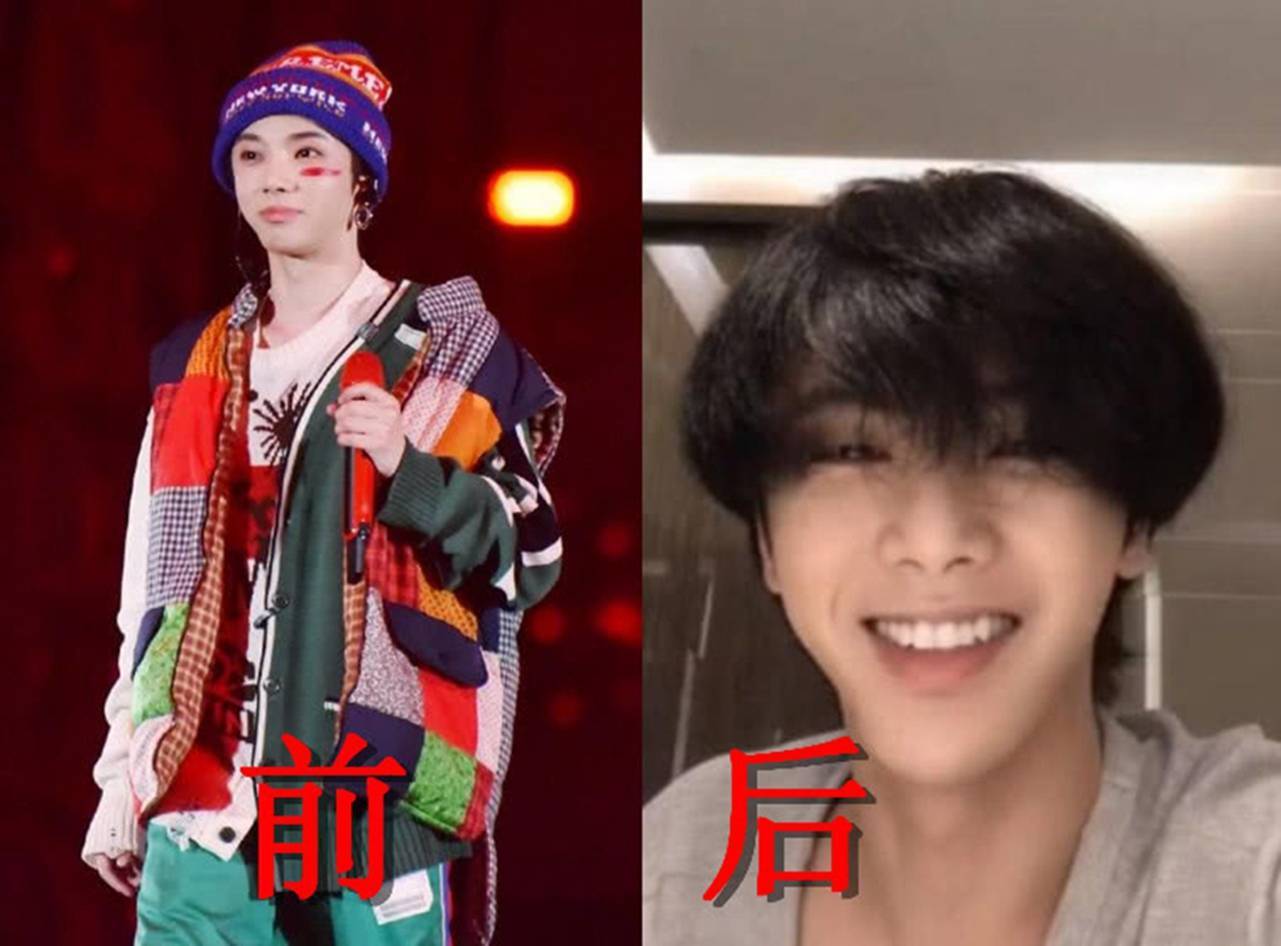 可以看得出,华晨宇的皮肤还是非常白皙的,甚至在卸妆之后显得