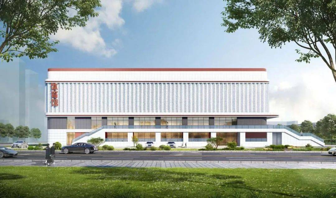 胶南一中扩建效果图披露_校园_规划_时代特色