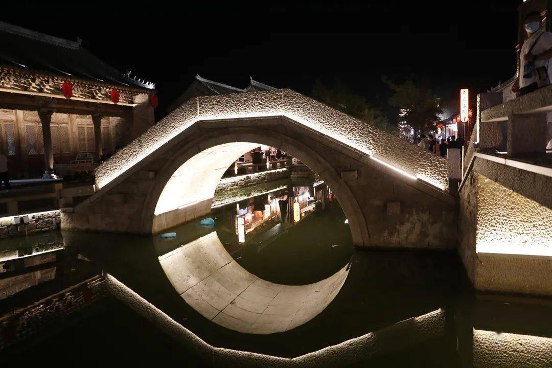袁家村·宿迁印象,夜景纷呈!_夜色_小吃_古建筑