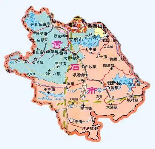 阳新县王英镇地图图片