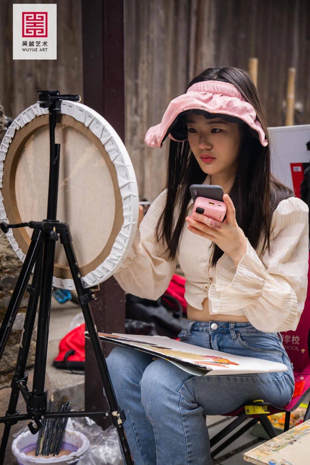 吴越画室美在眼前美在笔尖