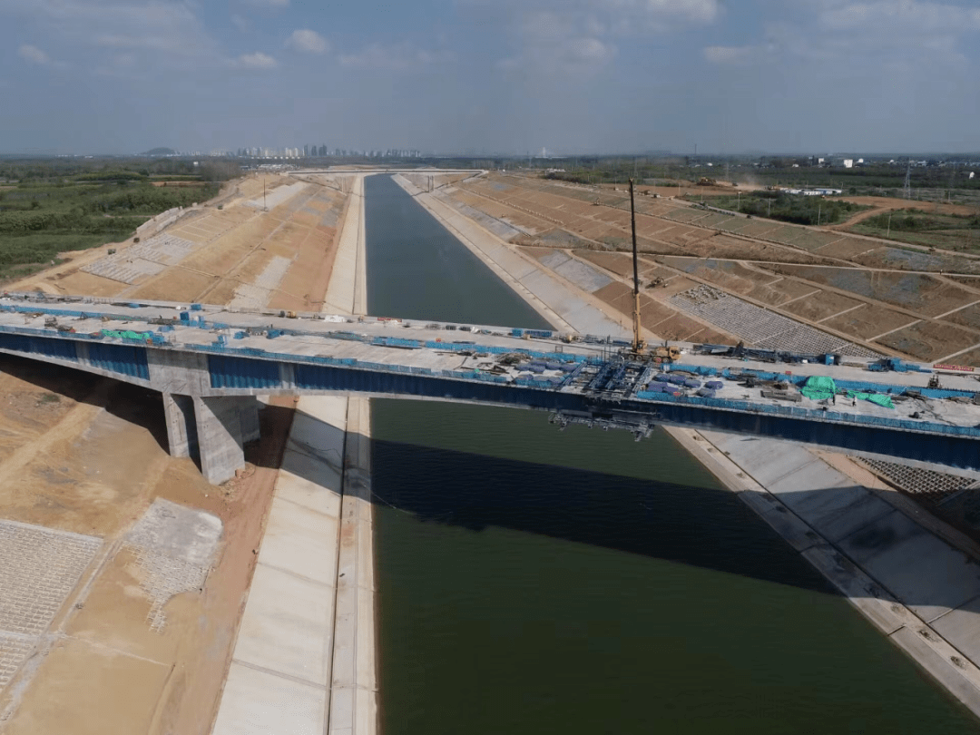 引江济淮江淮沟通段合肥段八座大桥主体即将全部完工!_质量_路桥_清溪