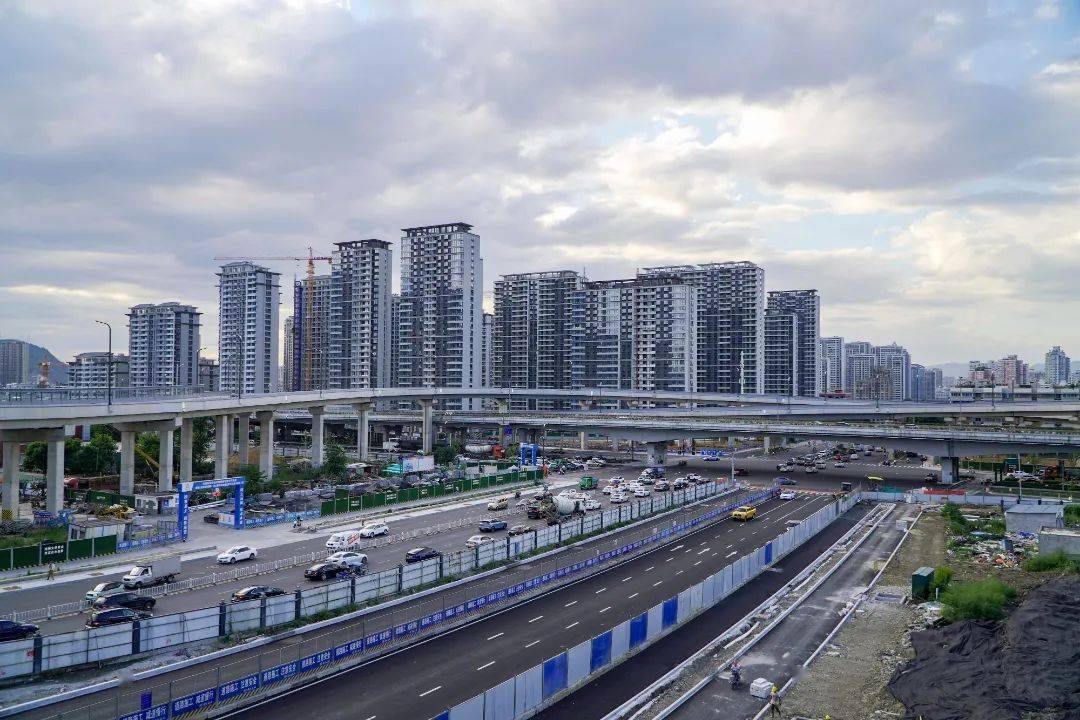 9月21日12点,温州这条快速路主线高架试通车!_大道_瓯海_方向