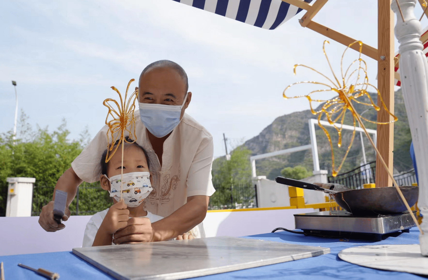 门头沟王平村大集图片