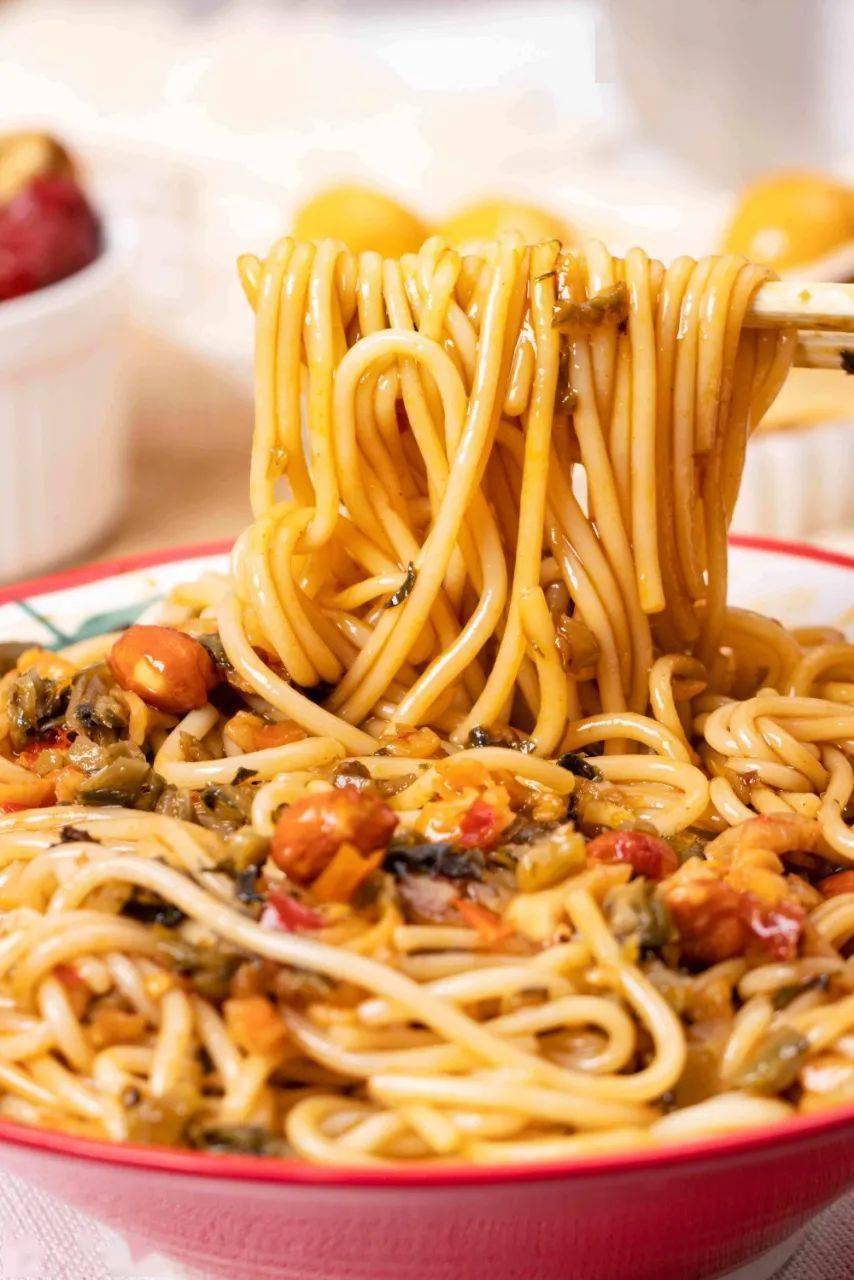 米粉_花生米_葱花