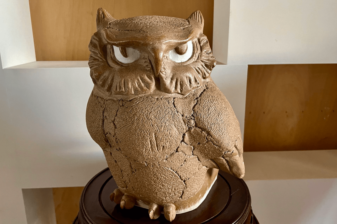 海波话瓷 | 周国桢,毕加索,与鸮_猫头鹰_艺术_那件